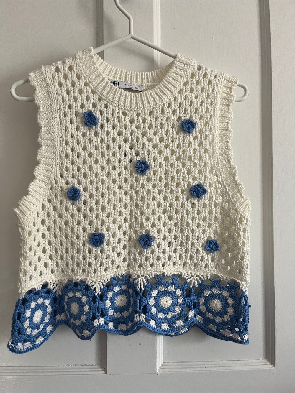 Zara Crocheted Vest